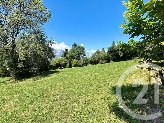terrain à vendre - 975.0 m2 - ST GERVAIS LES BAINS - 74 - RHONE-ALPES - Century 21 Cocar Immobilier